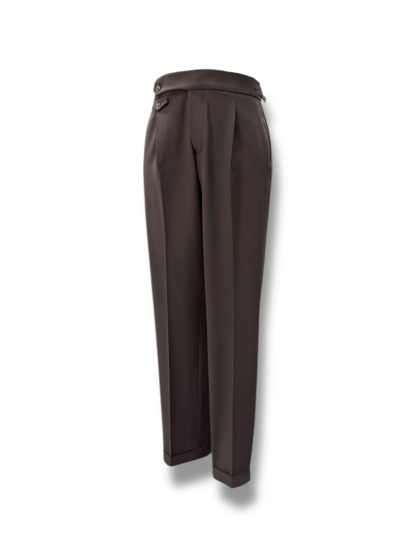 Modern Fit Tek Pile Koyu Kahverengi Legend Pantolon