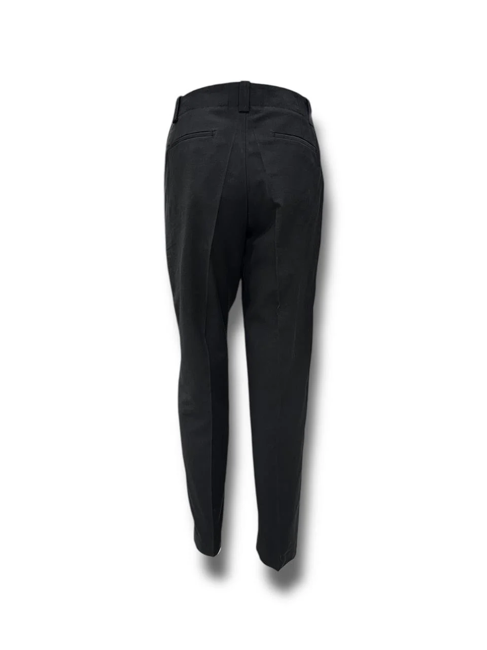 Oversize Gabardin Kumaş Siyah Ashford Pantolon - Image 3