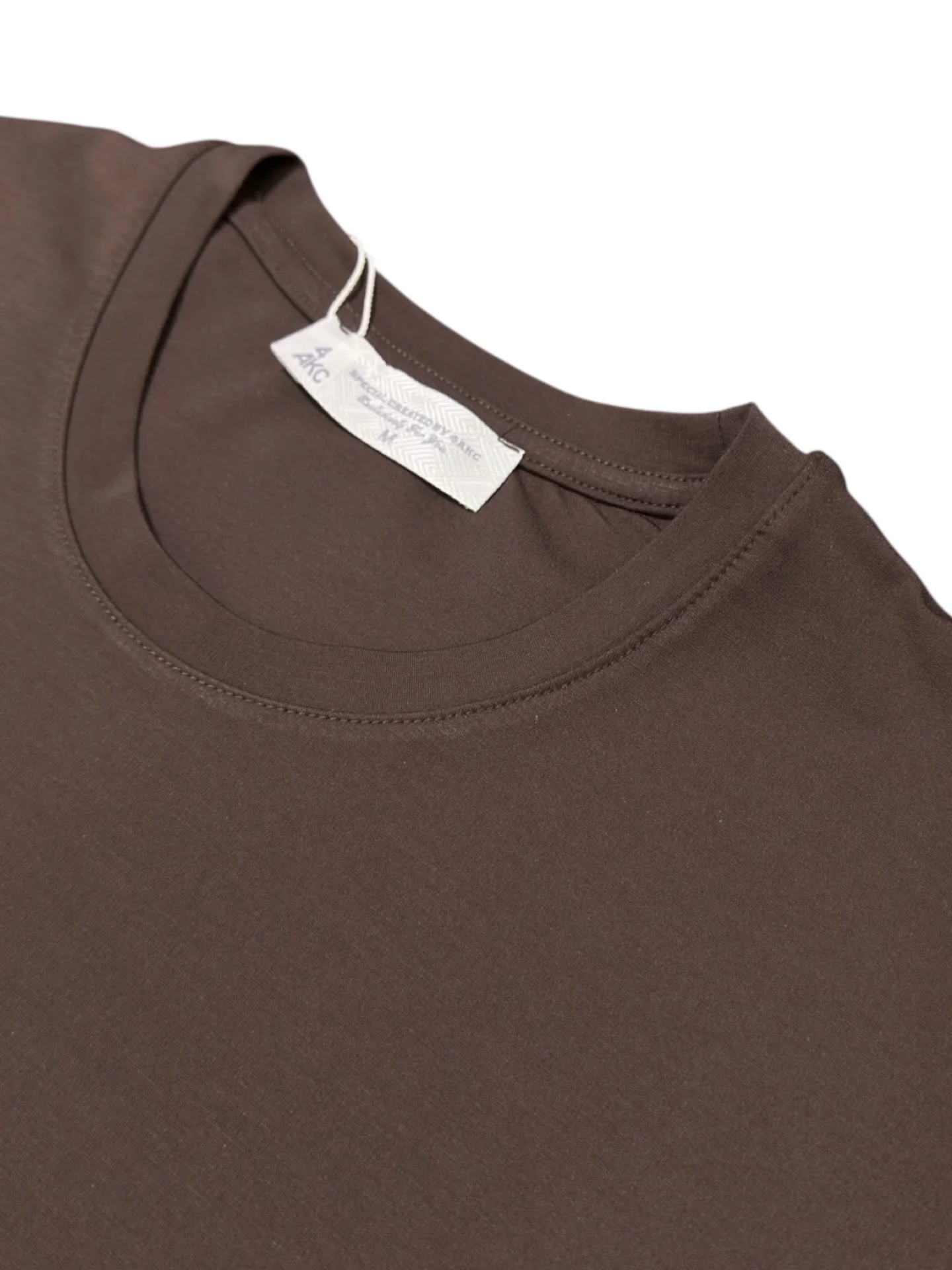 Kahverengi Standart Fit Basic Dante T-shirt - Image 2
