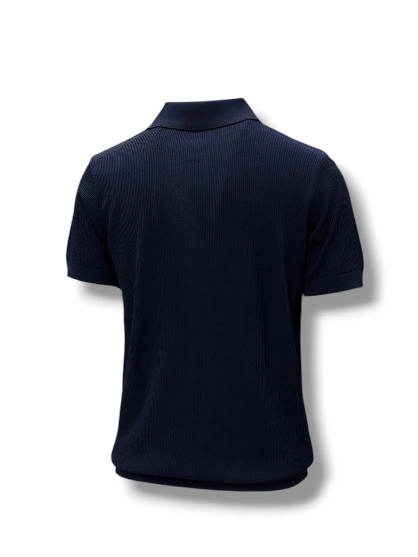 Fitilli Rayon Yakalı T-shirt - Image 3
