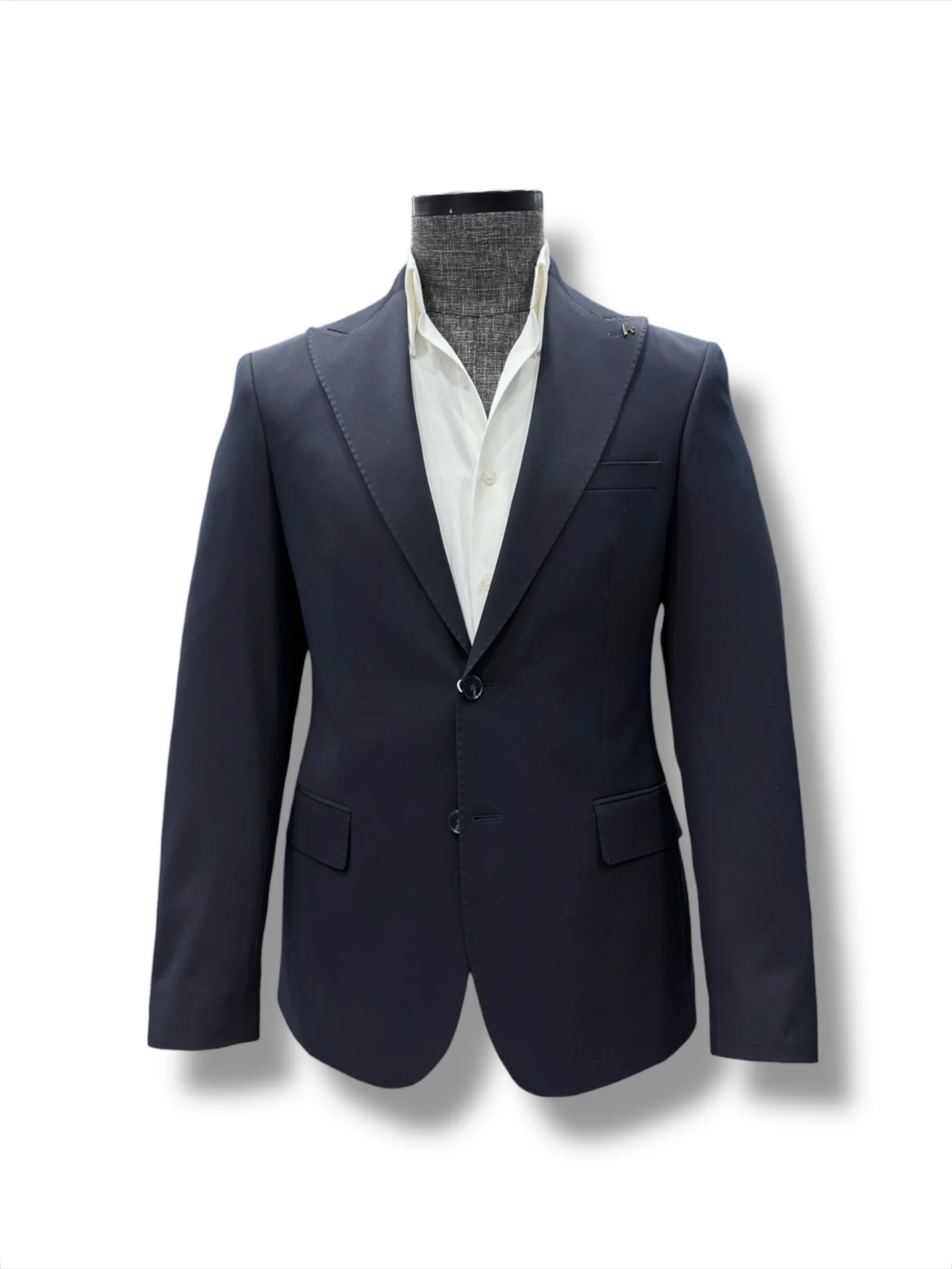 Slim Fit Lacivert Gent Takım Elbise - Image 2