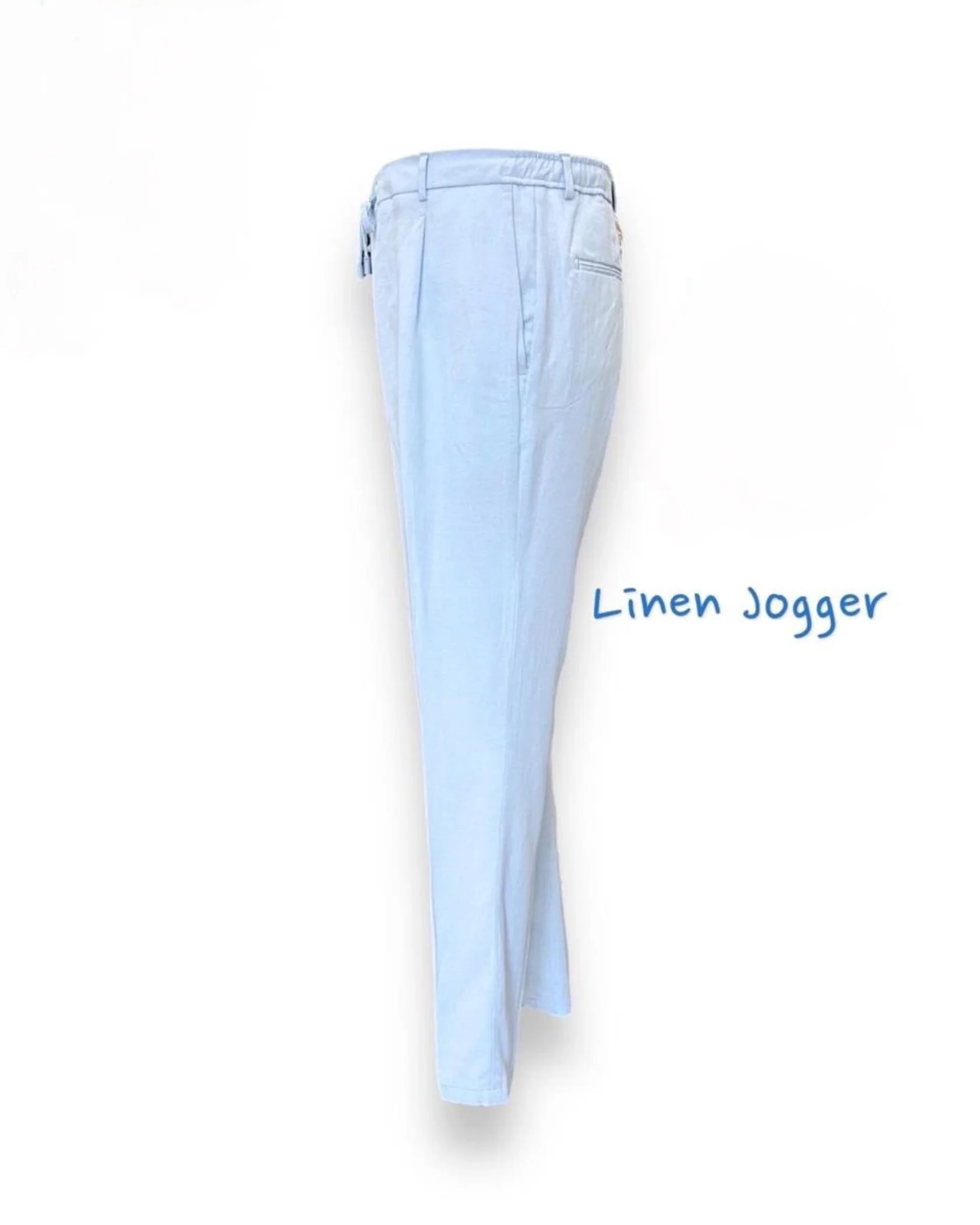 Linen Jogger Pantolon