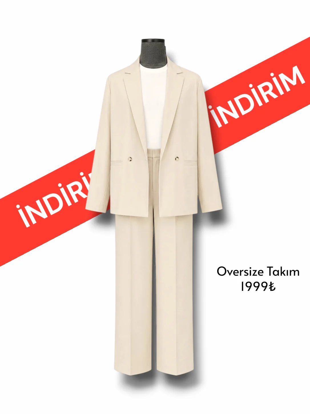 Oversize Takım Elbise