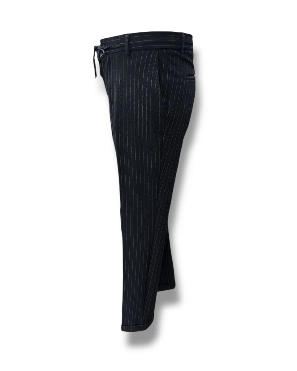 Step Çizgili Jogger Pantolon - Image 2