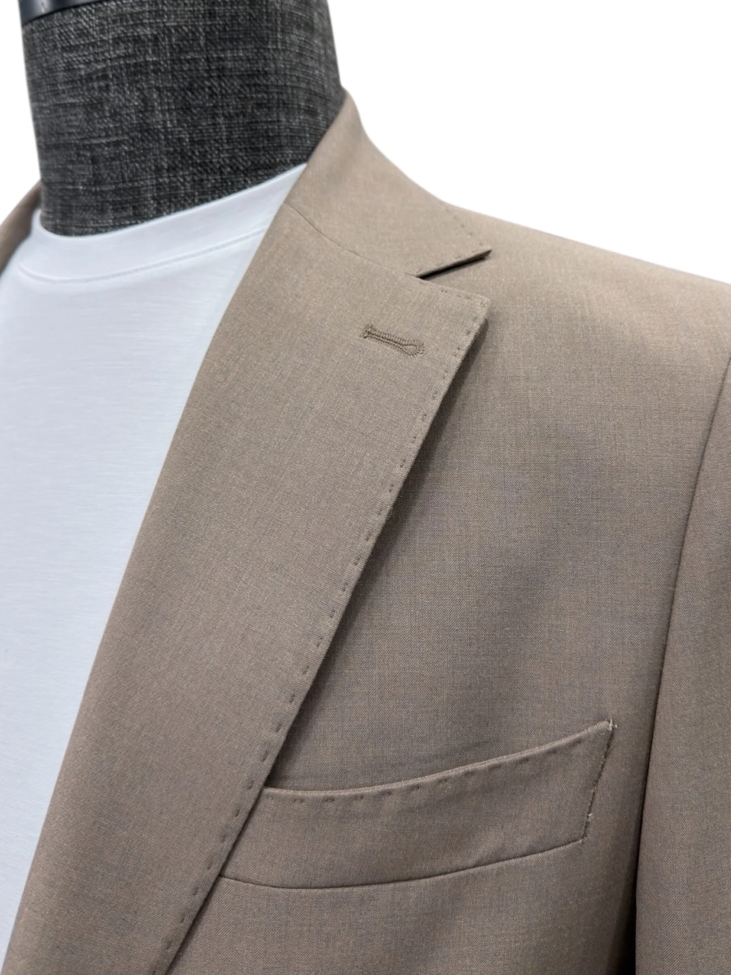 Modern Fit Torba Cep Vizon Travel Takım Elbise - Image 2
